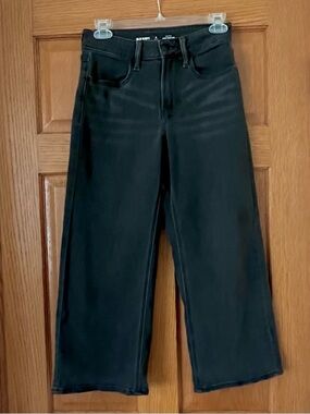 Old Navy Women's High-Rise WOW Wide-Leg Jeans Sz 0 Short